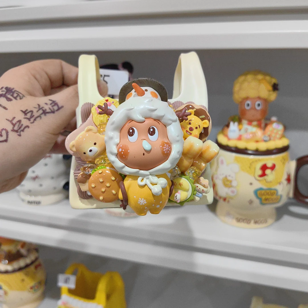 奶油胶桌面收纳笔筒可爱创意高颜值化妆刷收纳