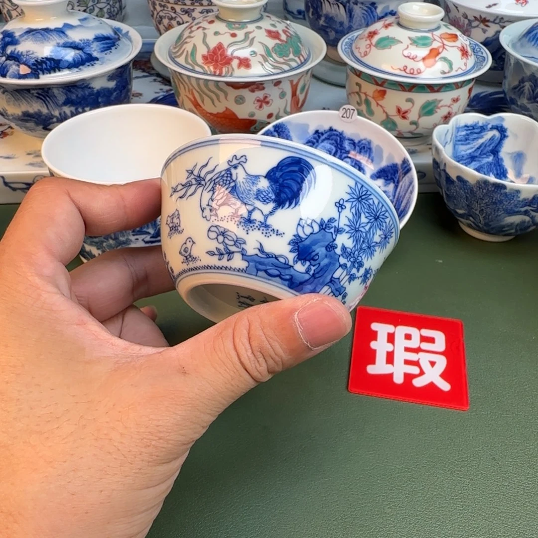 纯手工纯手绘茶具218