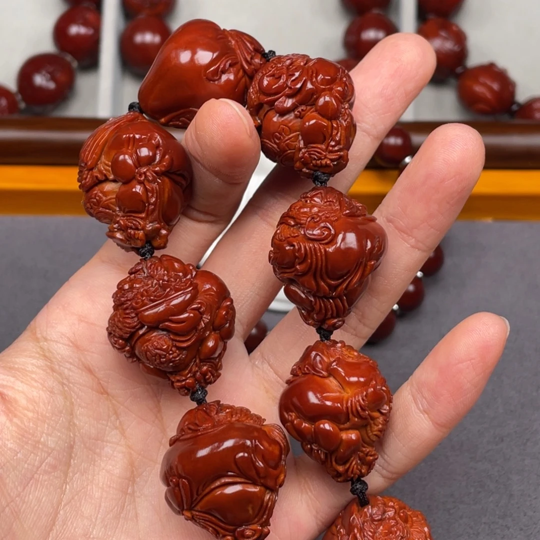 ****长手串/手链橄榄核钟馗