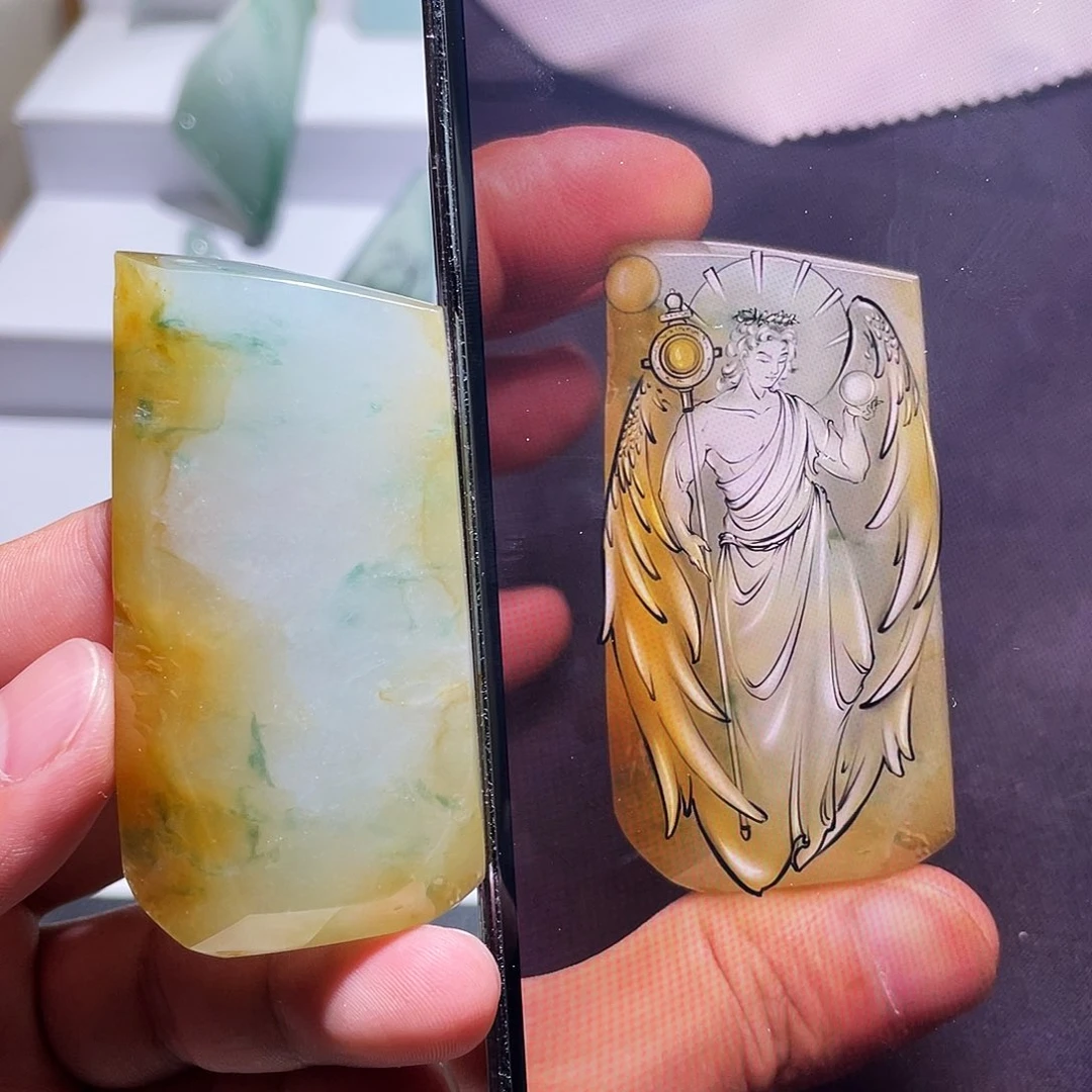 未镶嵌定制翡翠包工