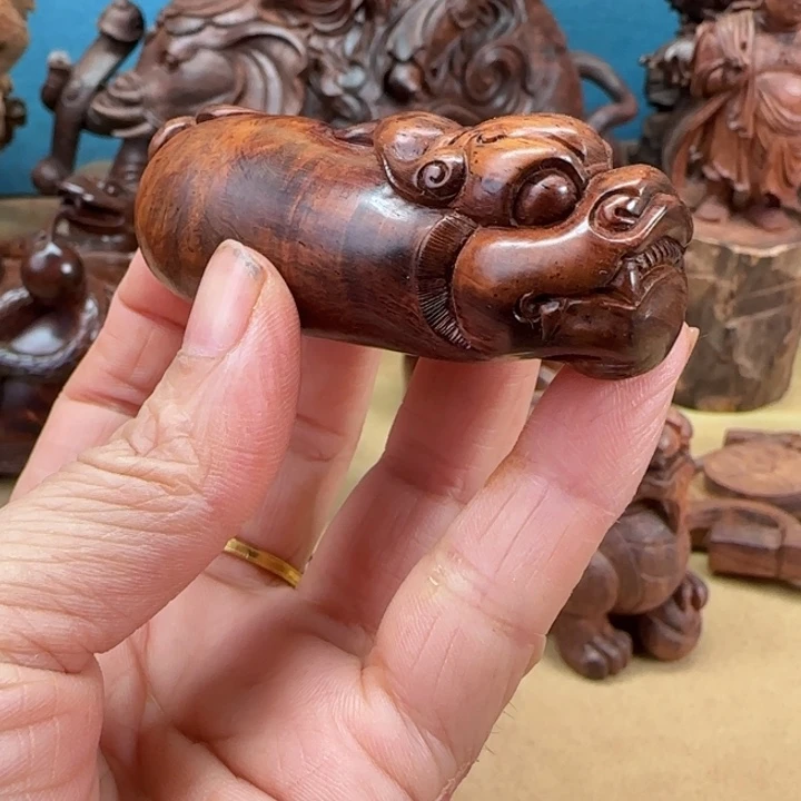 黄花梨/降香黄檀兽首