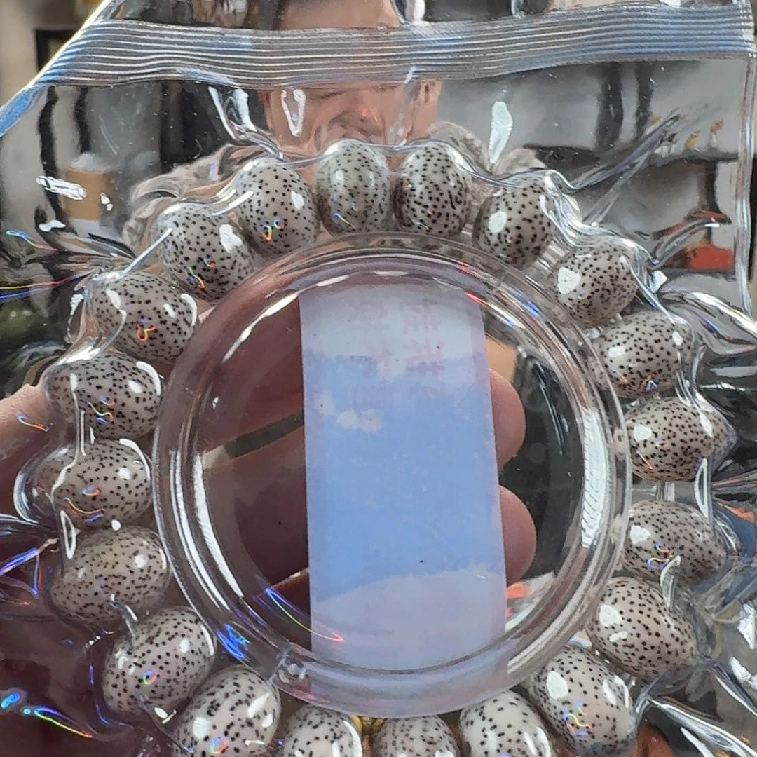 星月菩提手串P6056星月算盘珠14mm左右手串