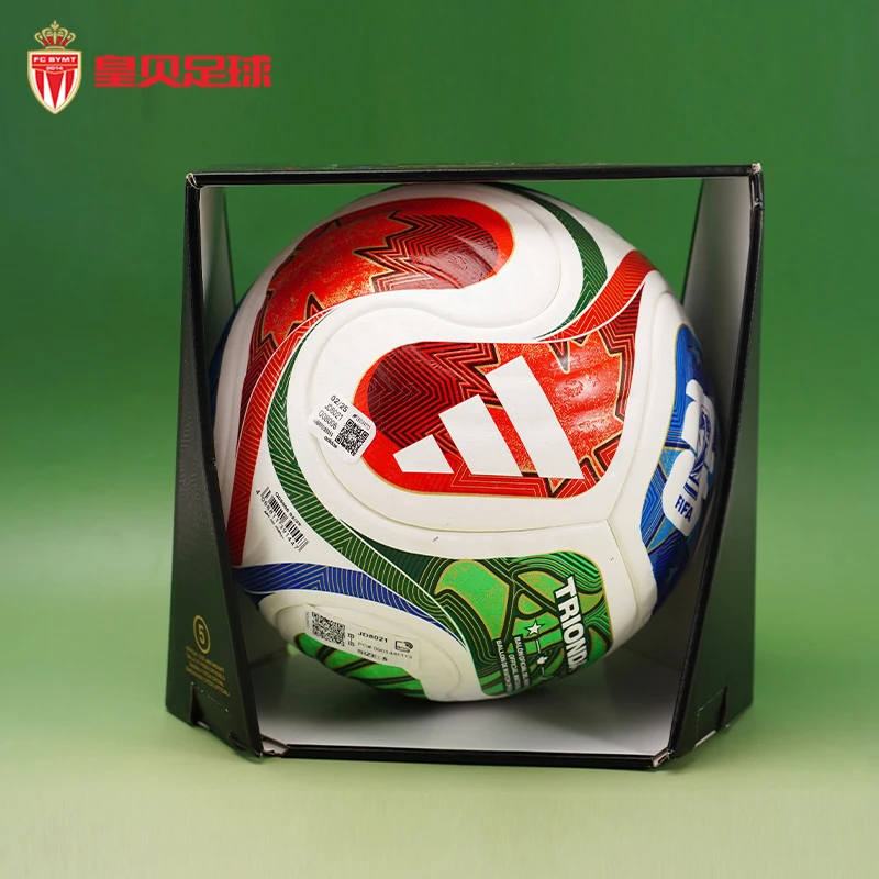 Adidas阿迪达斯2026世界杯高端无缝热粘合5号足球JD8021