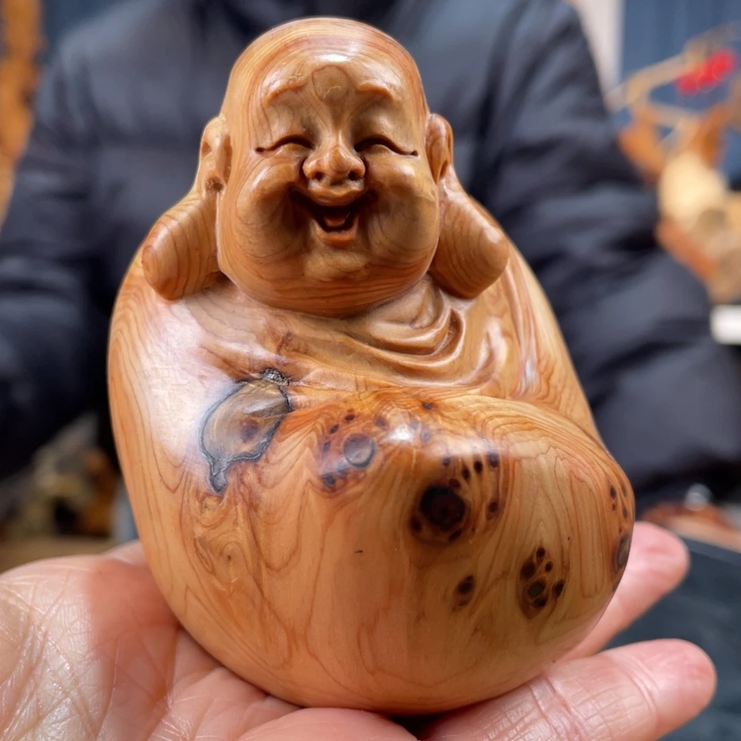 柏木（崖柏）手把件