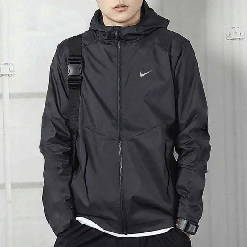 Nike耐克皮肤衣男薄款外套夏季薄款软壳梭织跑步运动夹克DD4747