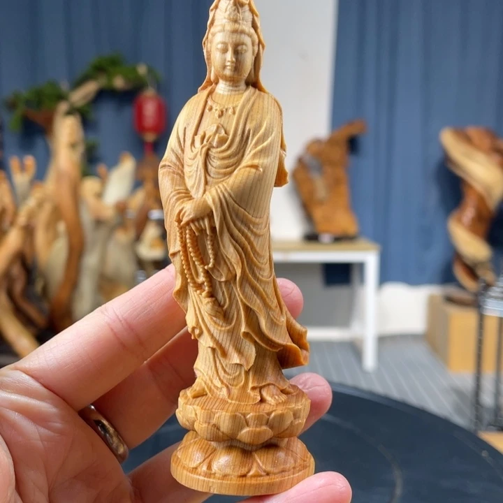 柏木（崖柏）手把件