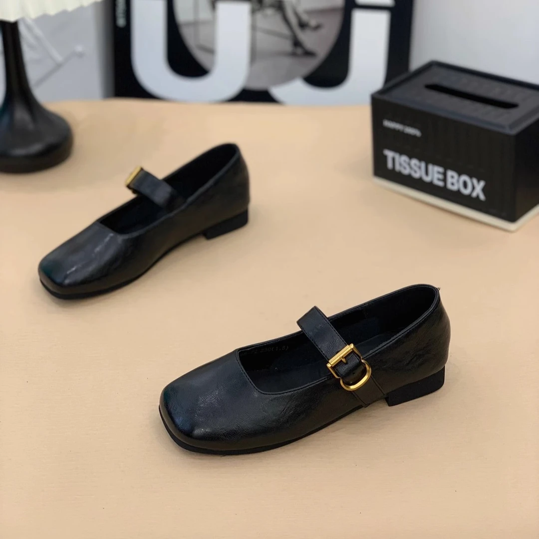 【JTG&SHOES 官方正品】复古时尚经典玛丽珍鞋女2025新款一字扣文艺