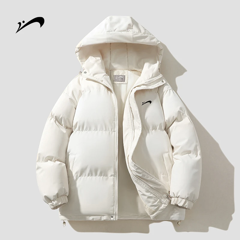 贵人鸟连帽面包棉服男款秋冬季外套男士棉袄加厚保暖户外休闲棉衣