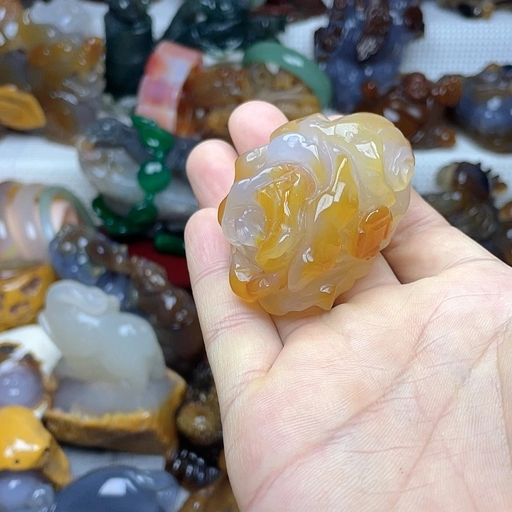 玛瑙/玉髓饰品未镶嵌