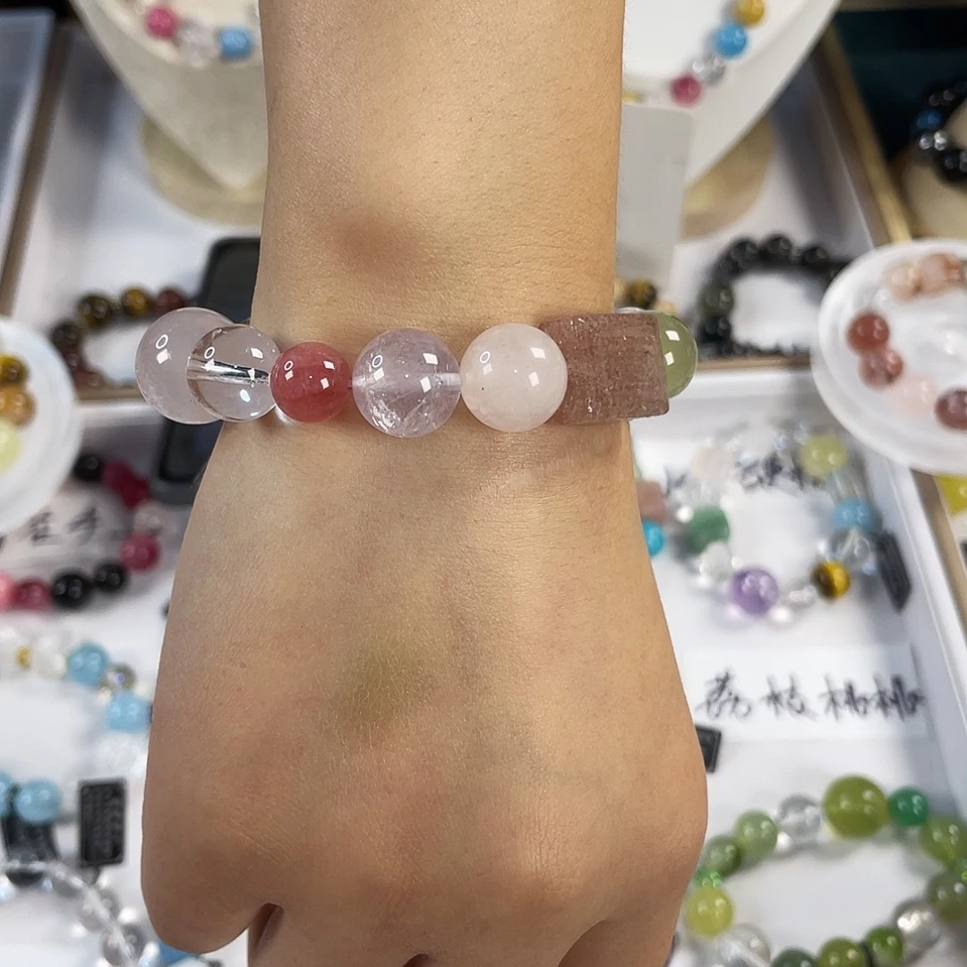 银S925镶嵌手链水晶