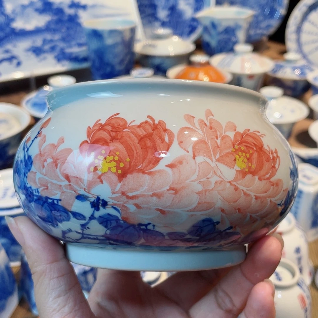 牡丹花诗文微瑕不退不换