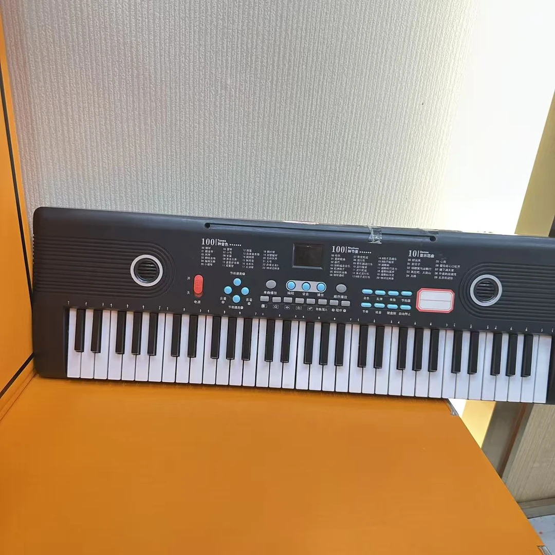 多功能智能电子琴初学入门带麦克风早教益智音乐玩具 F12