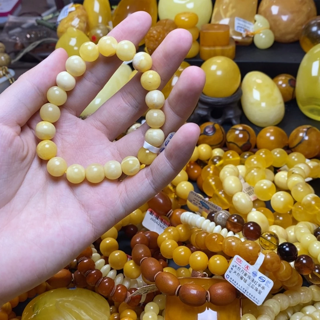 琥珀未镶嵌珠宝奇石