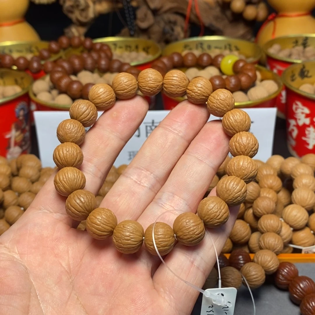 核桃手串/手链末*13➕凤羽三围