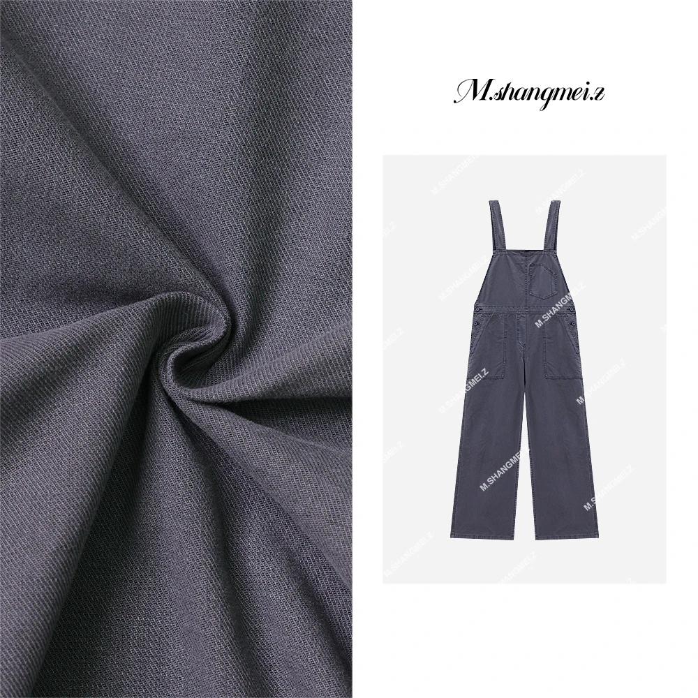 M.SHANGMEI.Z/沐熙【减龄裤】美大哥柔软舒适透气休闲背带裤X062623