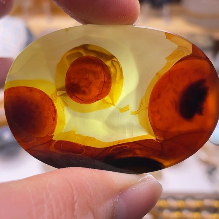 玛瑙/玉髓未镶嵌吊坠(不含链)