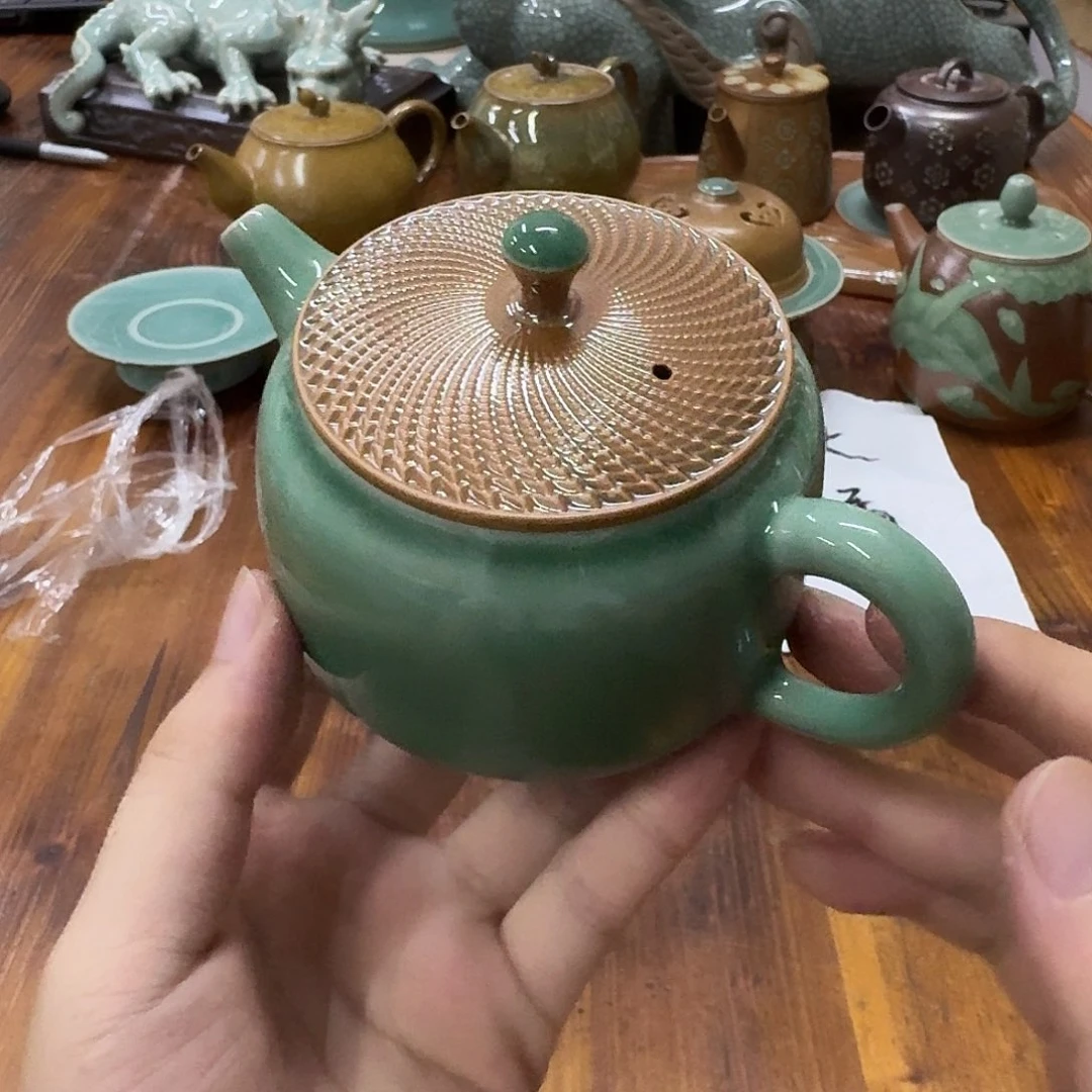 全***望小仲青瓷茶器微瑕31212