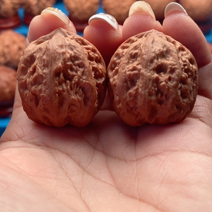 核桃精品文玩核桃手捻小粗筋