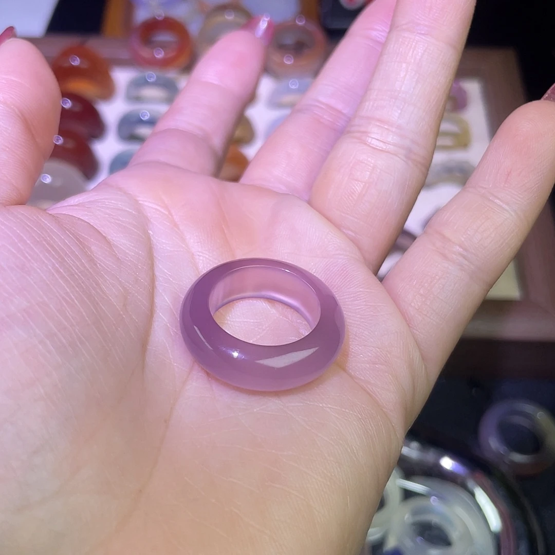 玛瑙/玉髓合金戒指