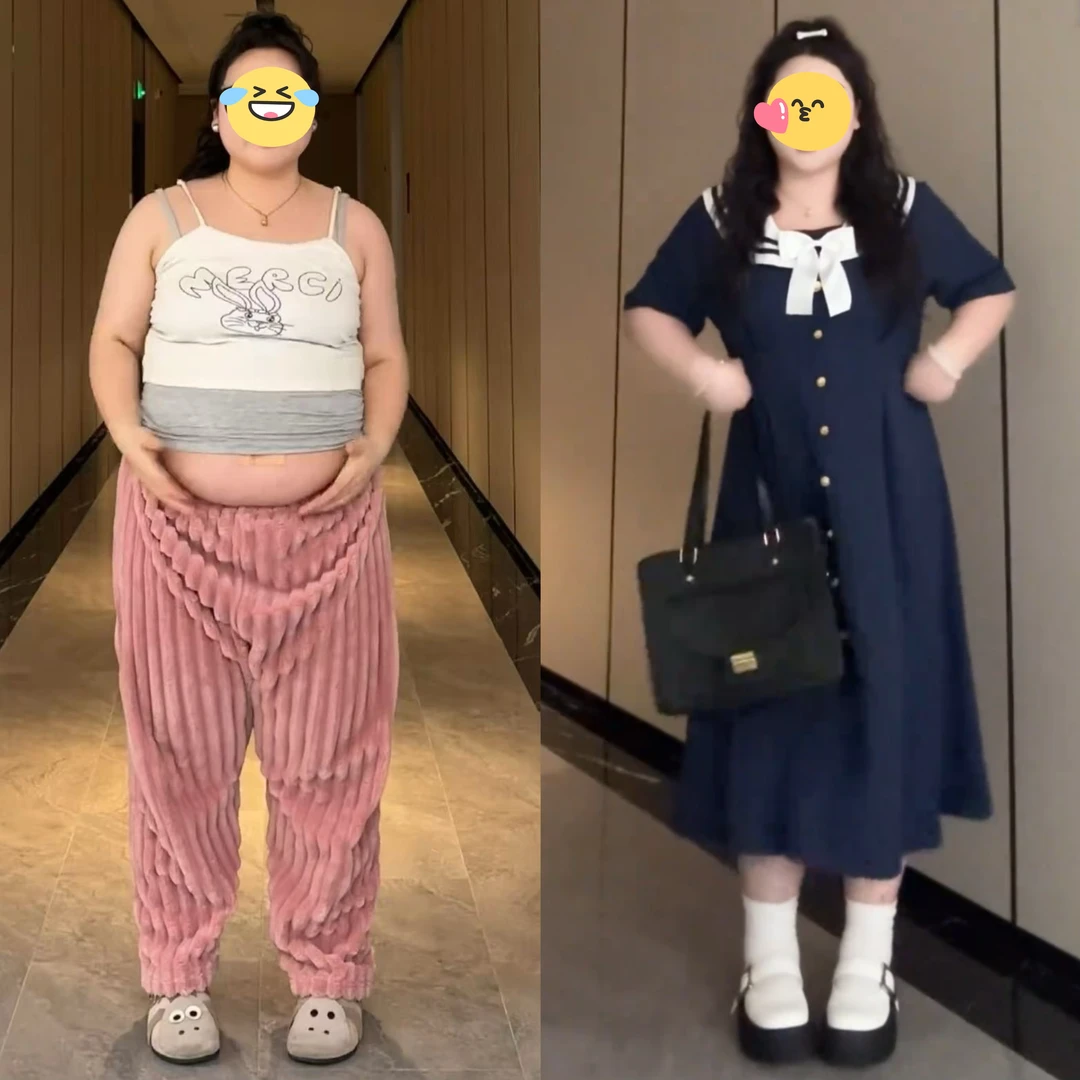 大码学院风短袖连衣裙女夏季收腰A字气质短裙胖MM刺绣设计感裙子