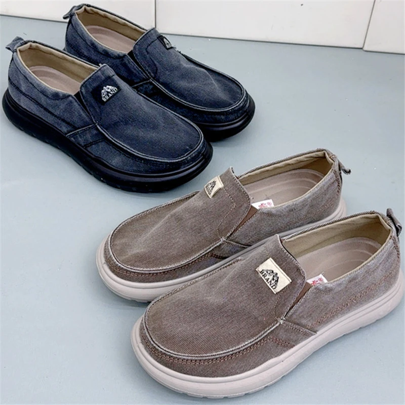 2025春季新款老北京布鞋轻便舒适男士休闲单鞋中老年爸爸鞋平底