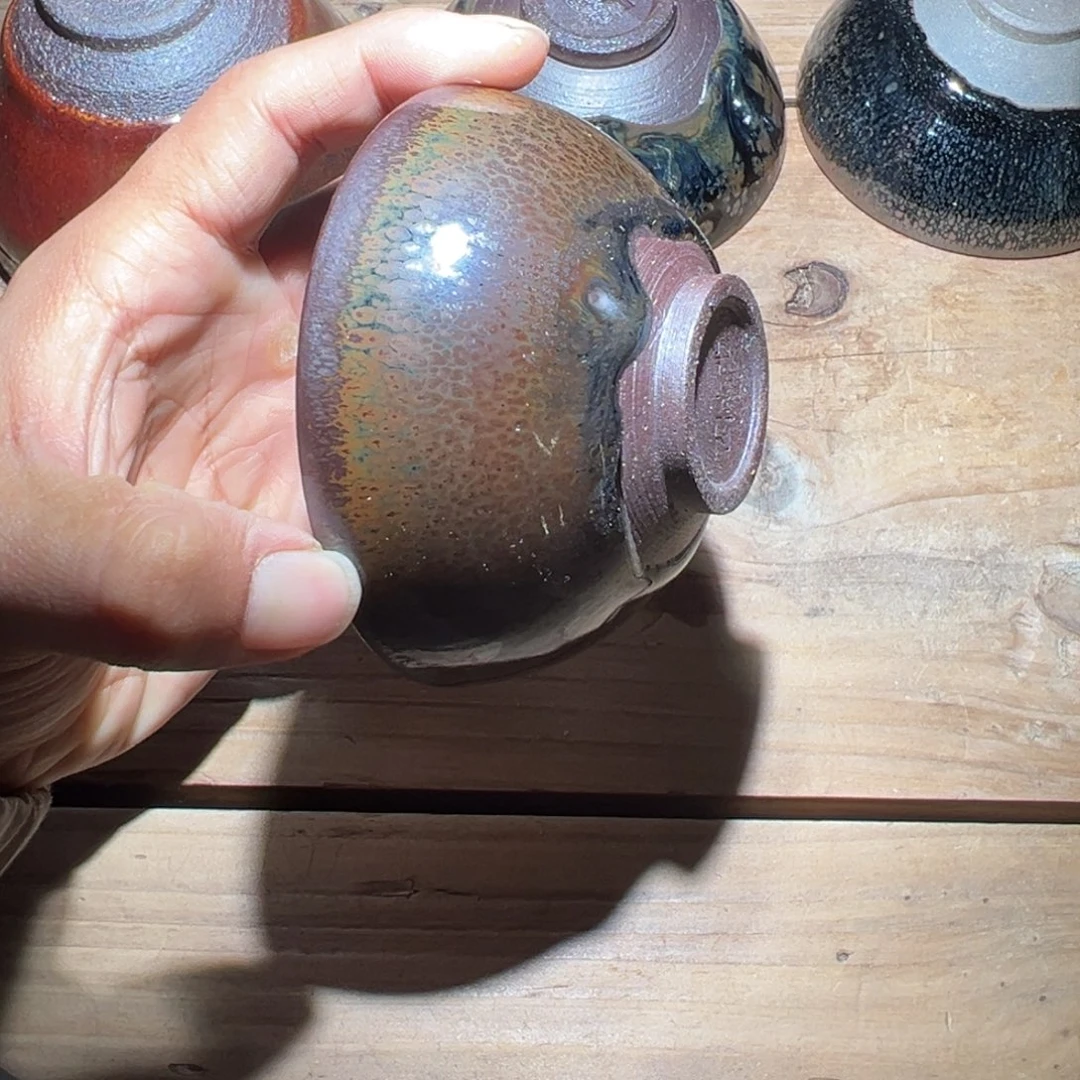 茶盏老木头柴烧建盏精选13