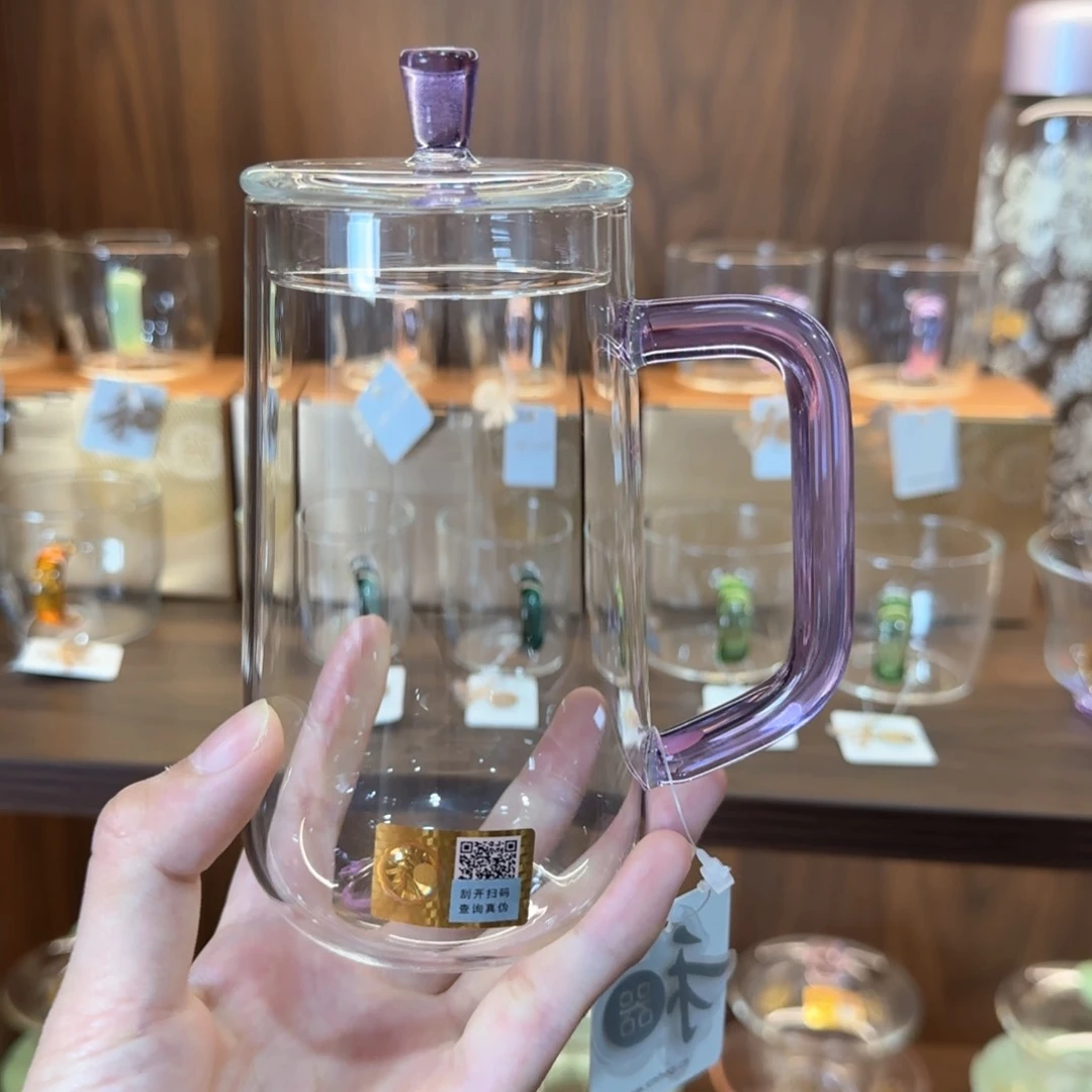 禾器青霓杯浅紫色