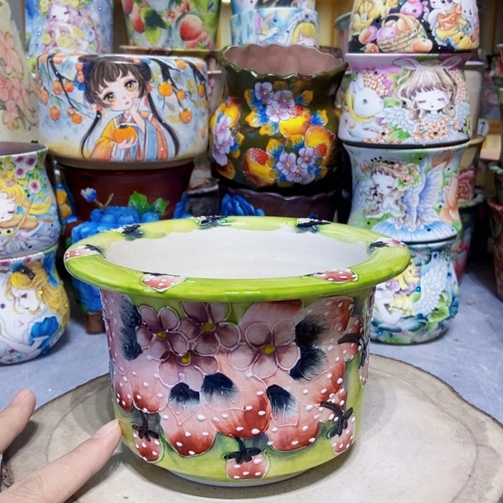 景德镇艺术手绘作品