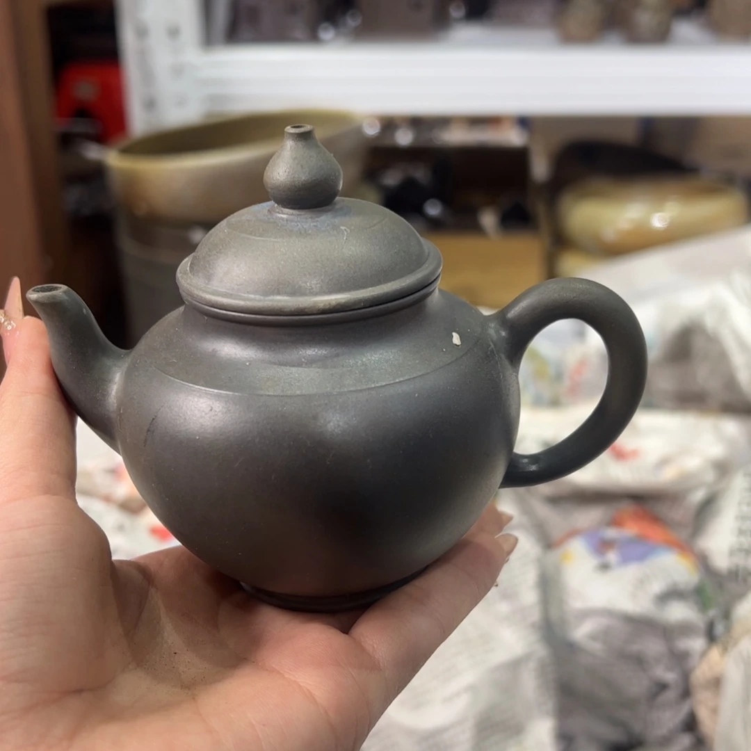 贵台龙窑柴烧茶壶128