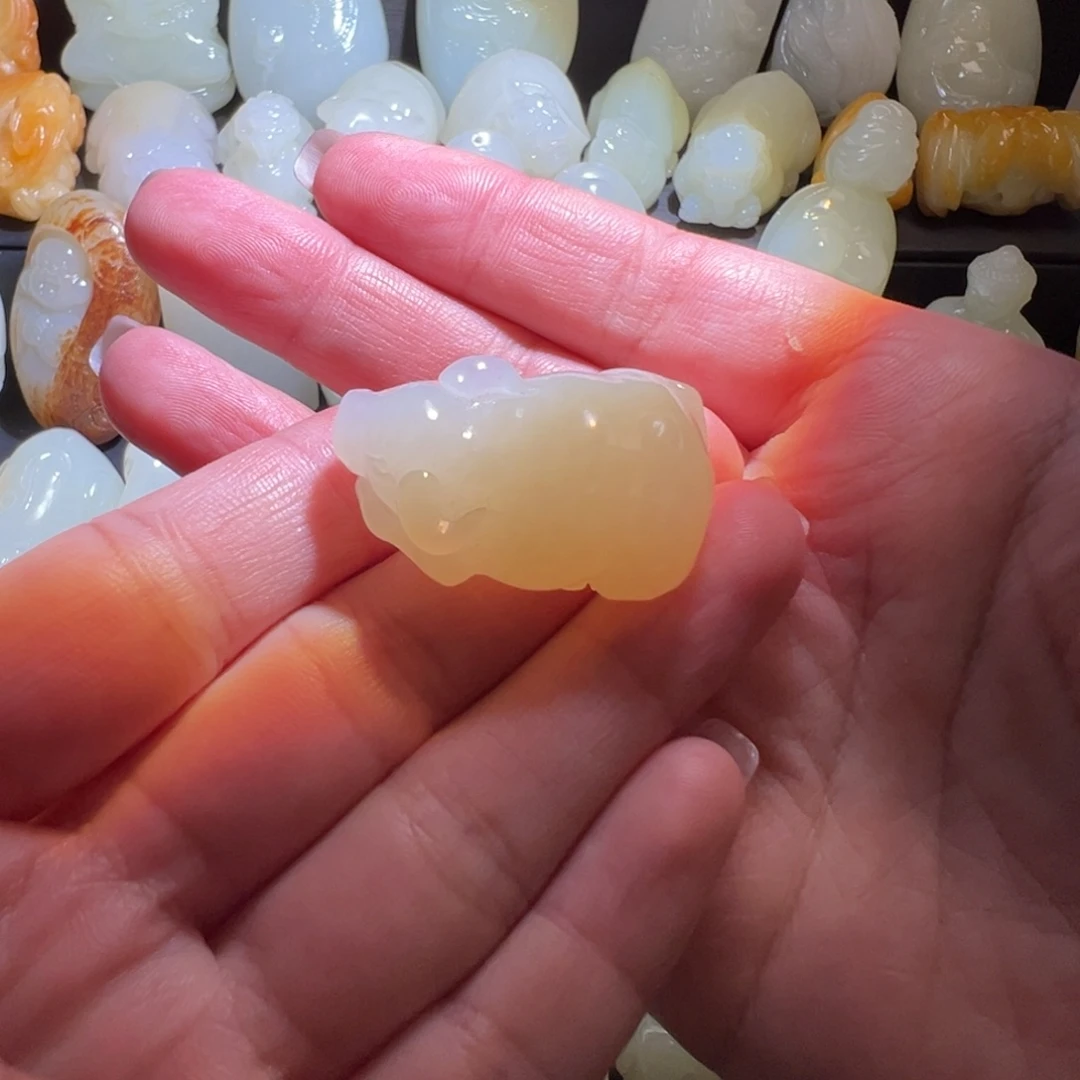 未镶嵌和田玉车挂祝****安