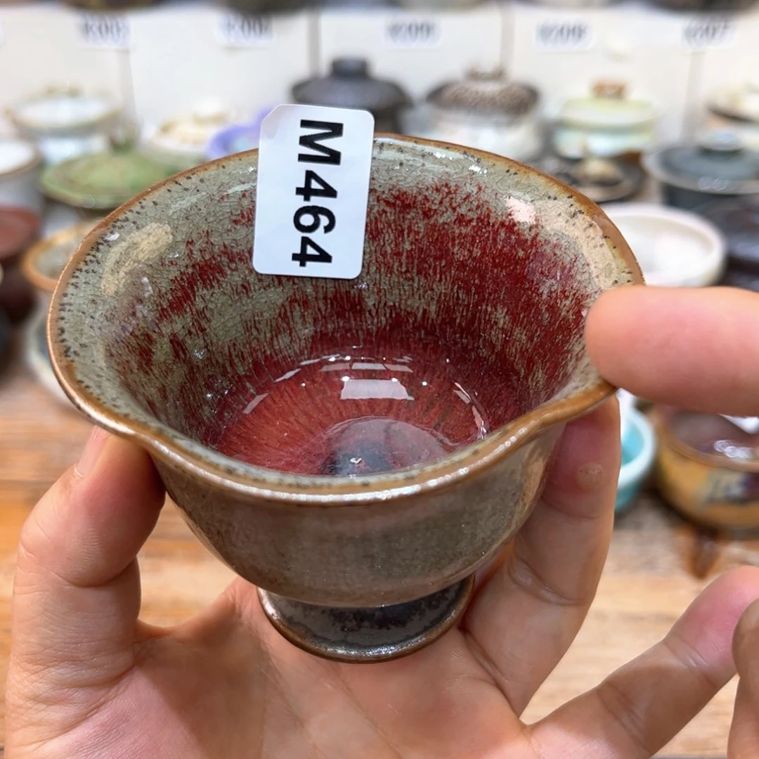 茶杯朱泥陶瓷艺术