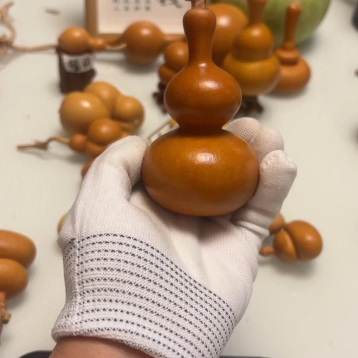 紫***3天然手捻老皮葫芦