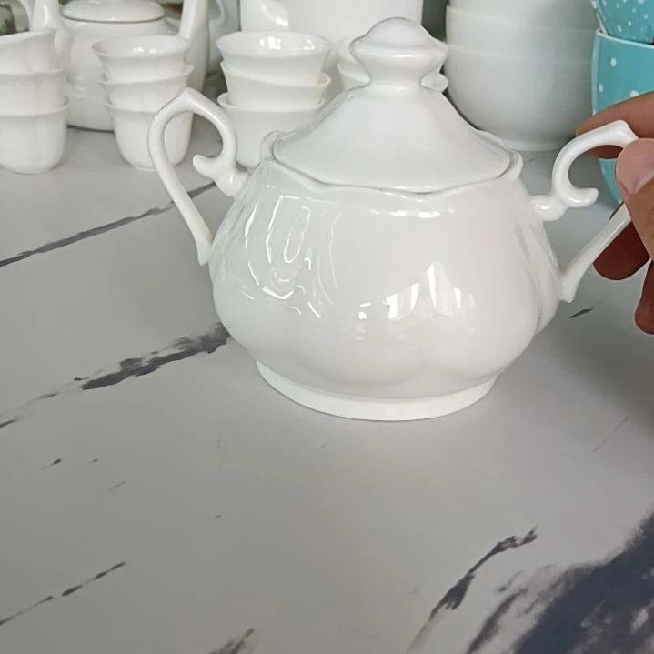 300毫升骨质瓷双耳糖缸