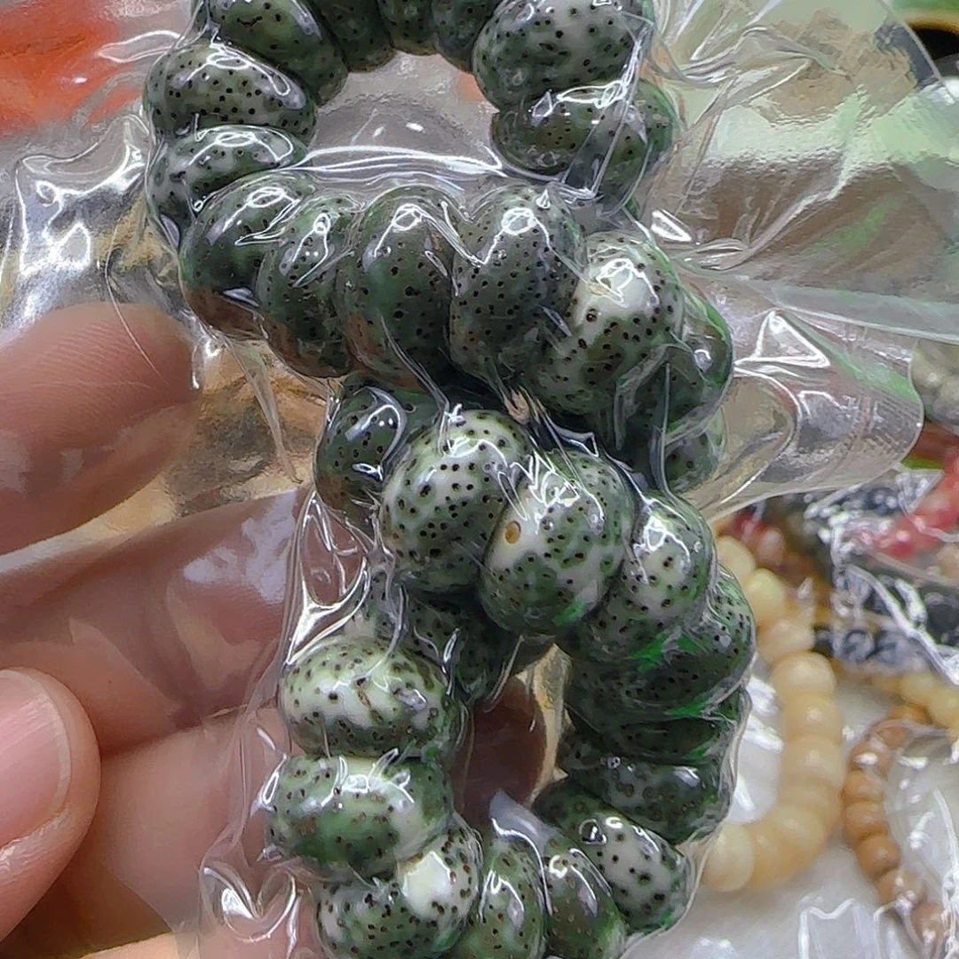 手串星月菩提147高端变态绿星月菩提13单圈大肠