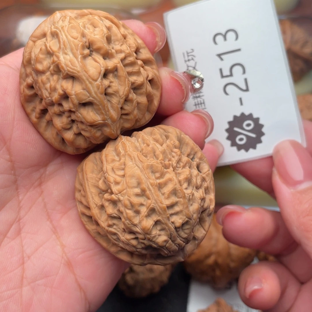 把件文玩核桃43毕业红锦鲤