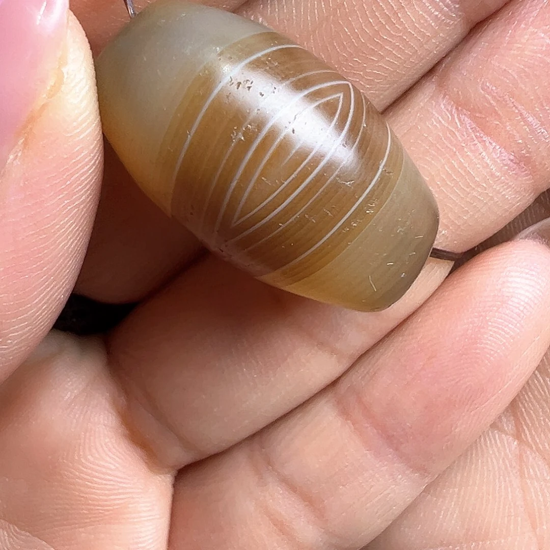 瑶***识铁合金花岗石原创设计颈饰