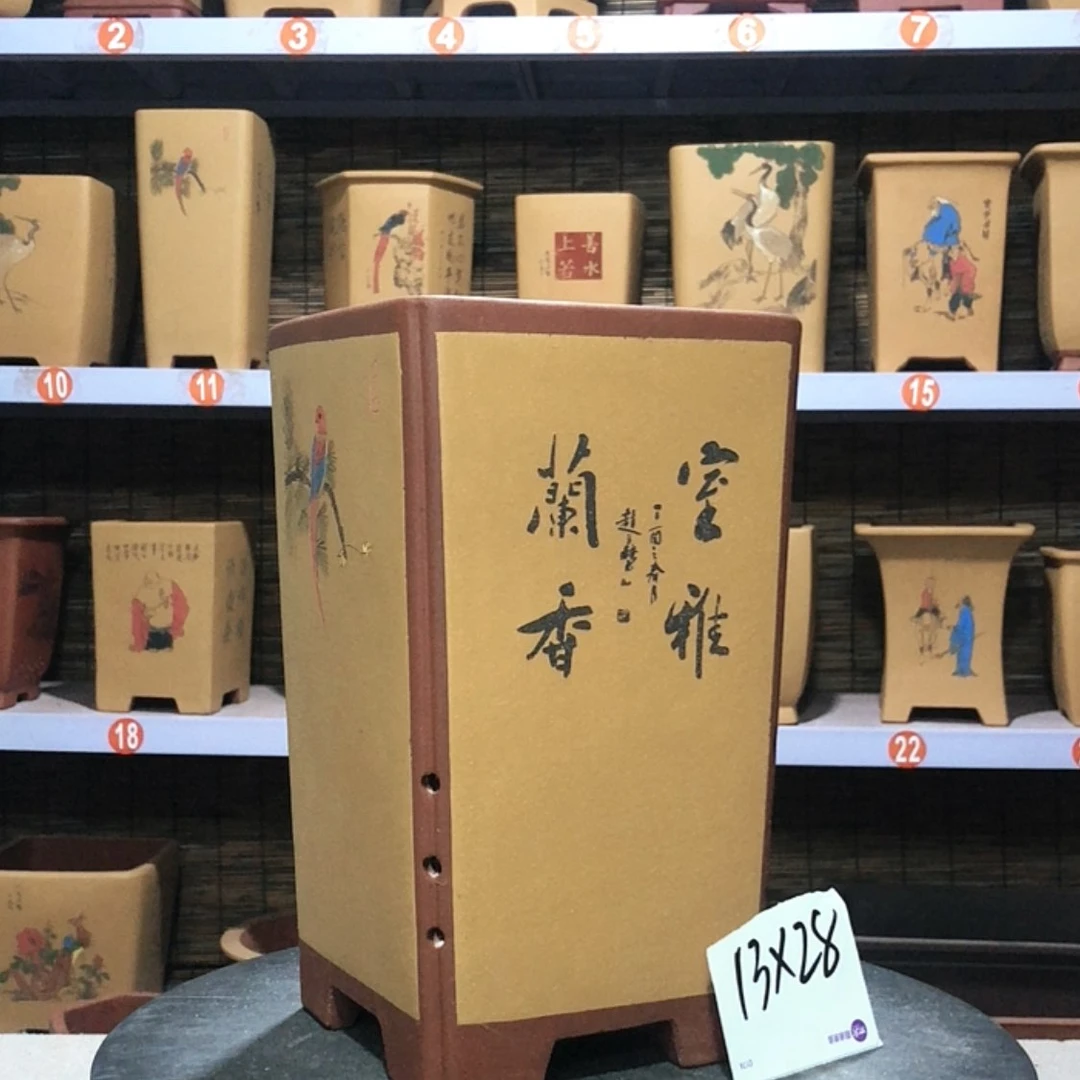 【闪购商品】紫砂花盆哥****哥手工制作
