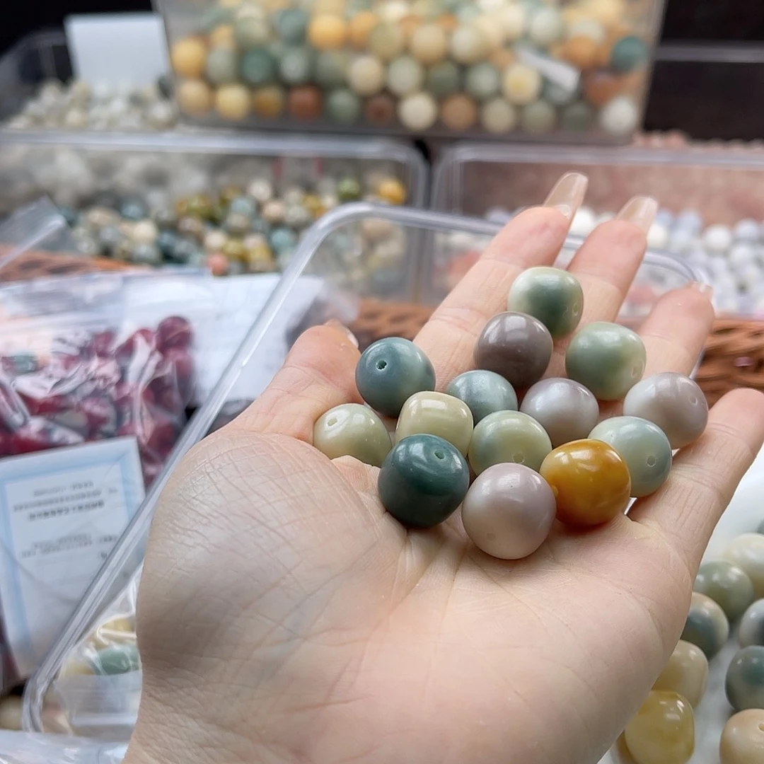 白玉菩提吊坠发**?a锅底14mm/40颗