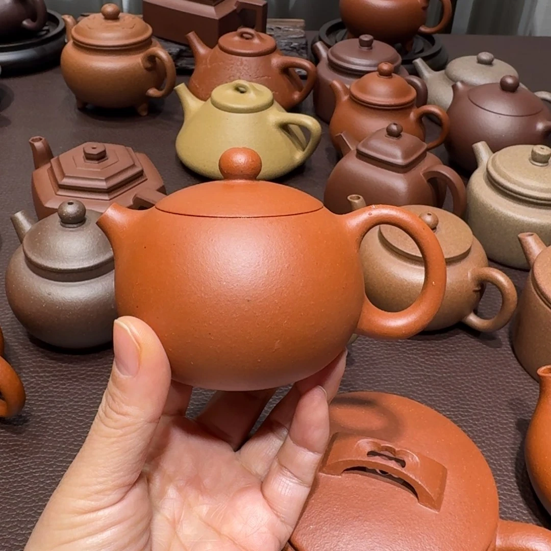 紫砂茶壶静****…朱泥西施160cc