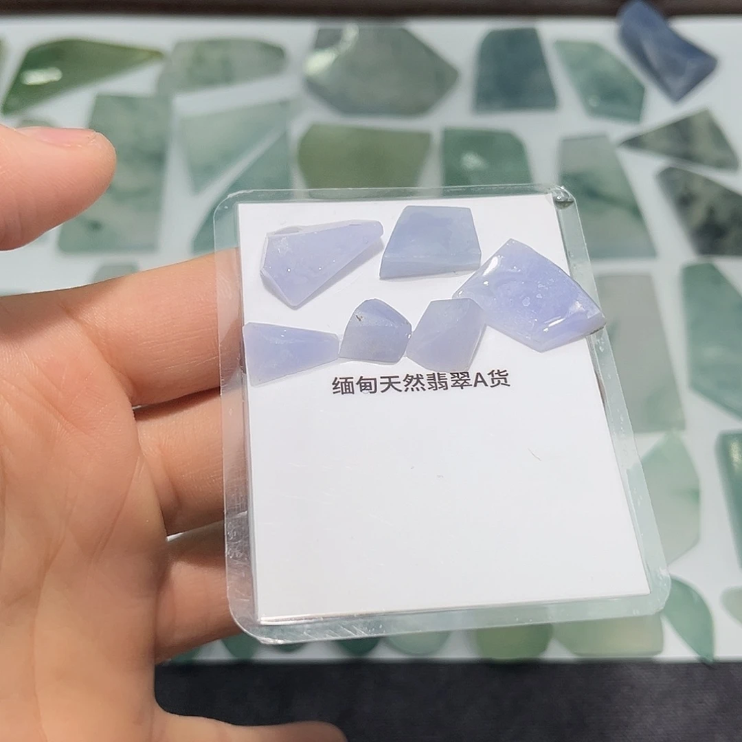 翡翠未镶嵌颈饰4677