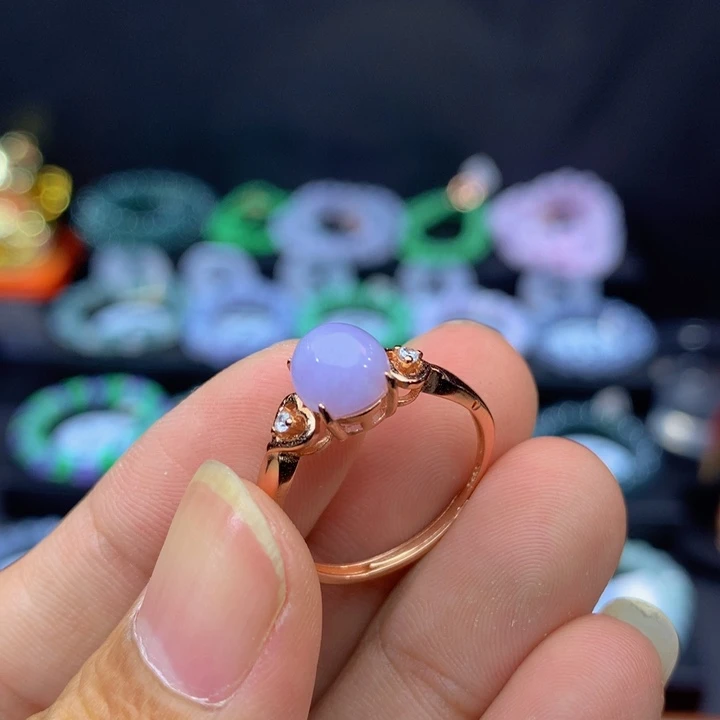 翡翠银S925镶嵌颈饰翡翠