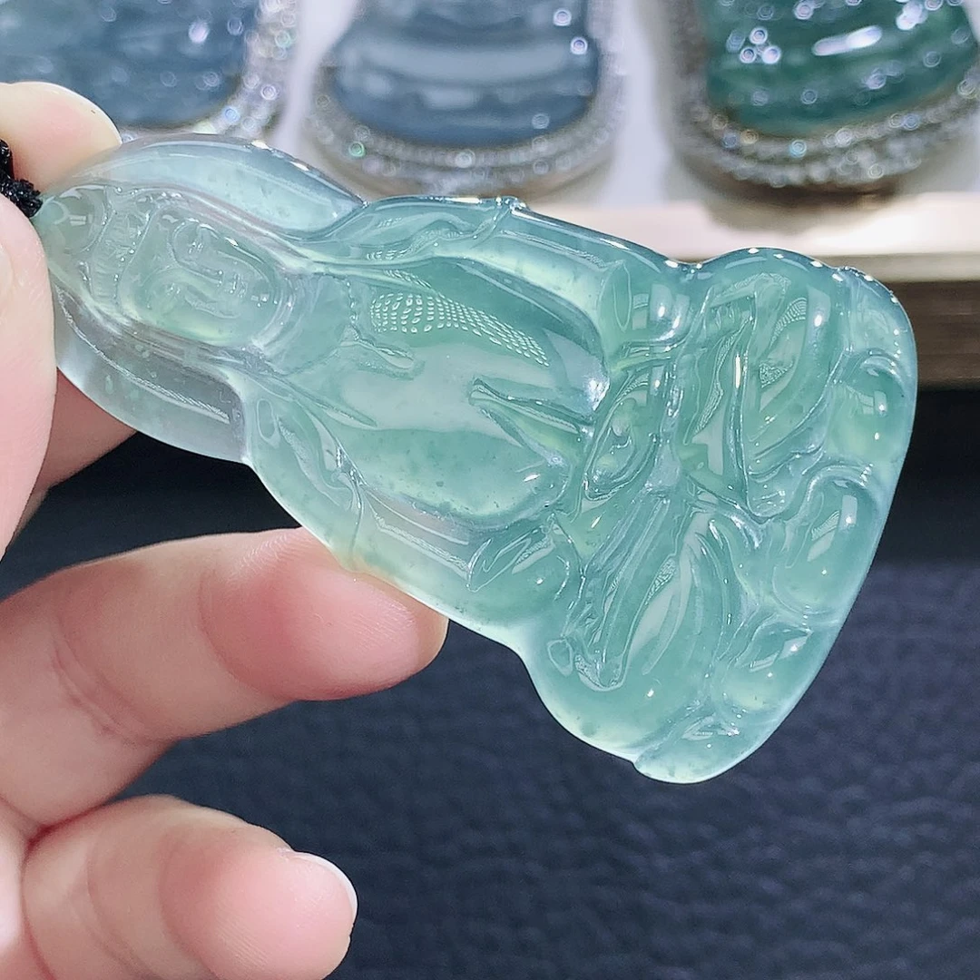 未镶嵌挂件翡翠翡翠