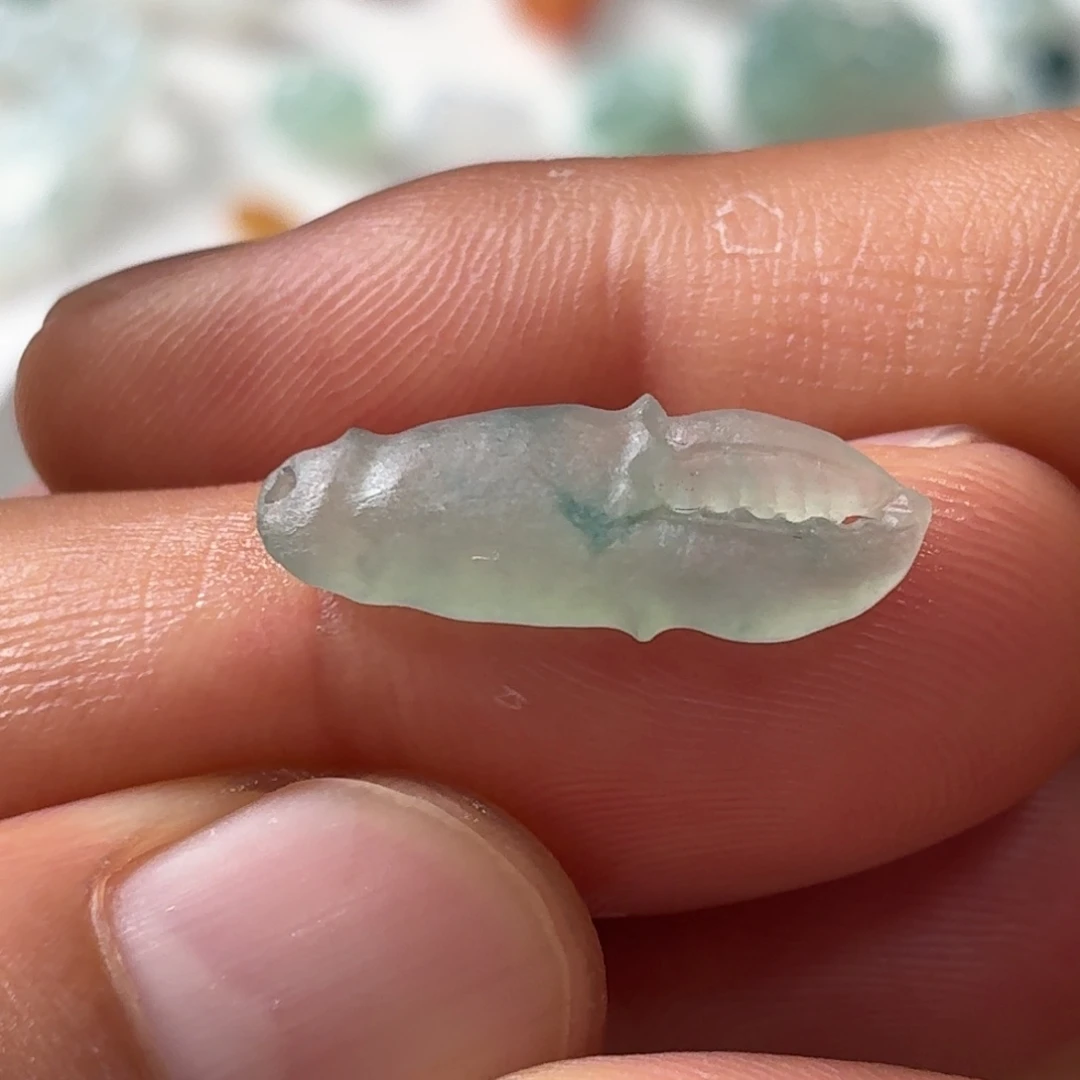 未镶嵌定制翡翠蟹钳