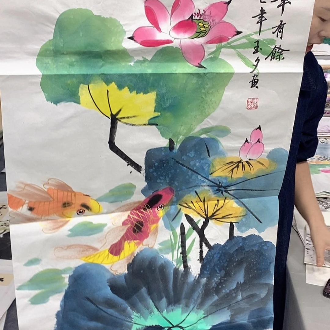 国画国画手绘作品