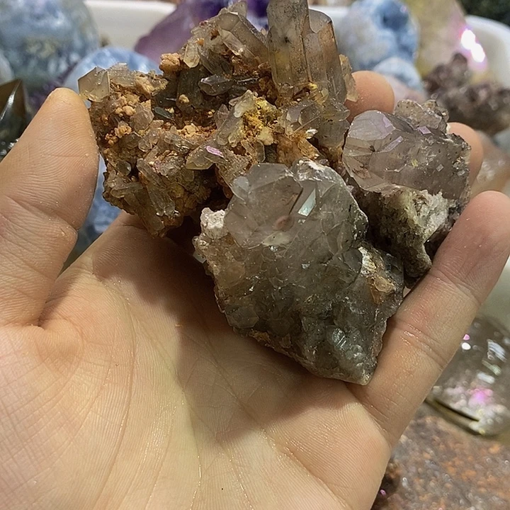 福***满水晶未镶嵌珠宝半成品