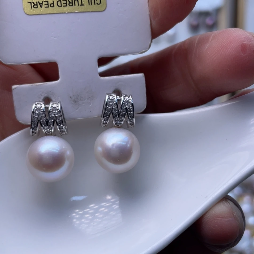 耳饰未镶嵌淡水珍珠