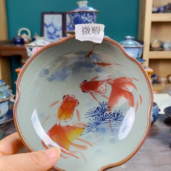 瓷片手工制作工艺精湛等特点