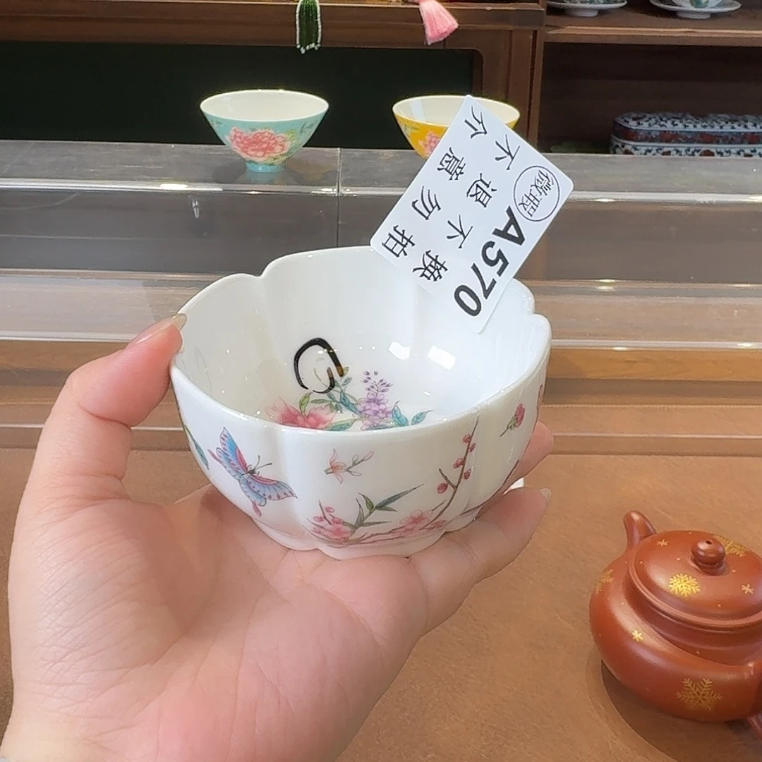珐琅彩主人给茶具做