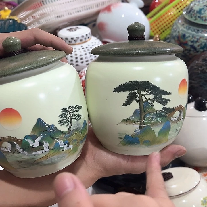 茶叶罐储物罐密封罐！