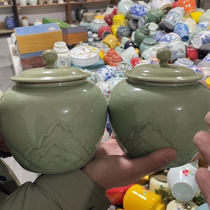 陶瓷罐茶叶罐密封罐